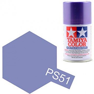 TINTA SPRAY RC PARA BOLHAS ALUMÍNIO ANODIZADO ROXO LATA 100ML TAMIYA PS-51